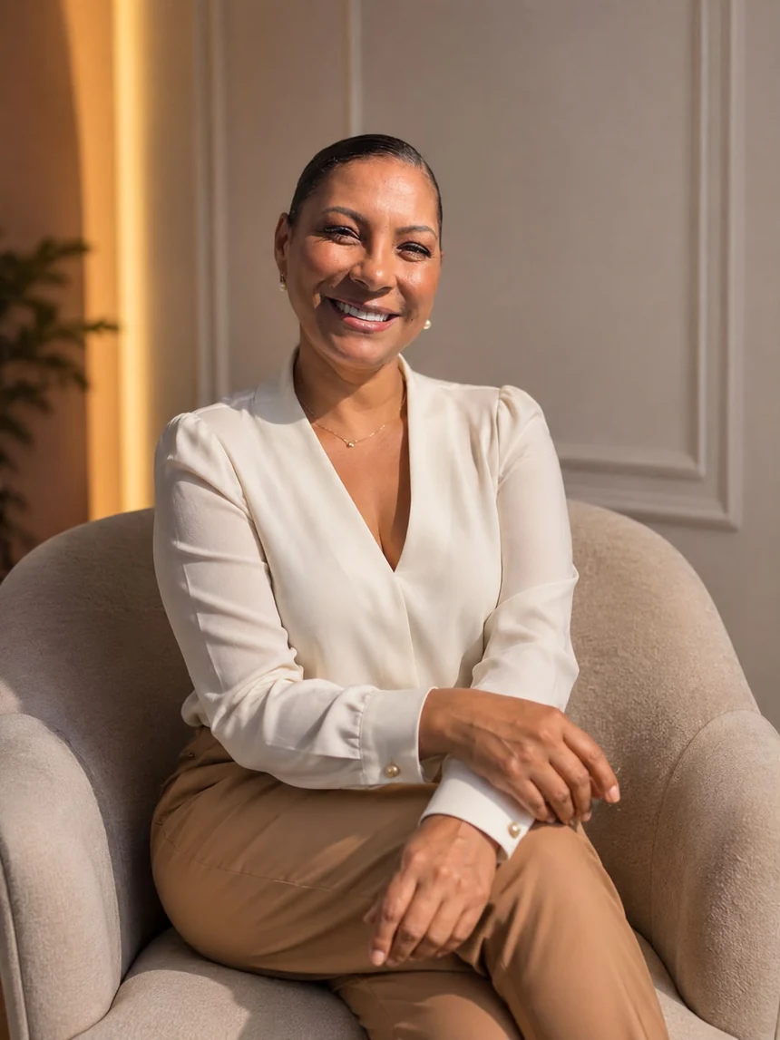Patrícia Santos, apresentadora da imersão